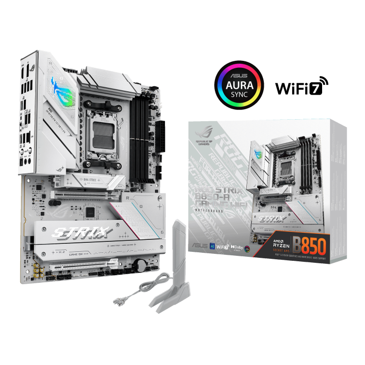 CM AMD ASUS ROG STRIX B850-A GAMING WIFI7 DDR5 WHITE